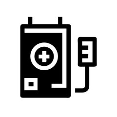 Power Supply Unit with Battery Symbol Icon Design