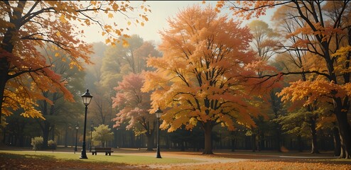 autumn in the forest