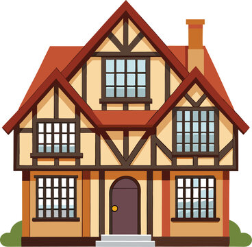 English Tudor house 