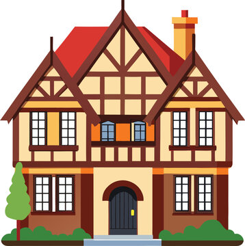 English Tudor house 
