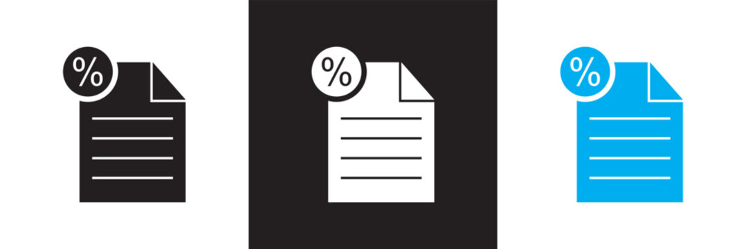 Loan and Credit  icon. Mortgage, credit rating, calculator  icon. Vector for websites, mobile interfaces, presentations, banner, visual branding etc. Vector illustration. EPS 10