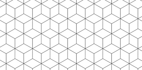 	
Vector seamless pattern with hexagon square cube geometric pattern shapes grid metal element texture design. abstract tiles gradient science web tech connection triangle diamond honeycomb.