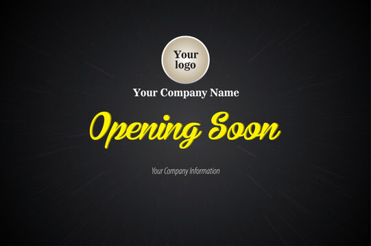 Cooming soon ads