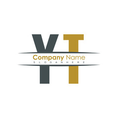 initial monogram letter logo with creative design.