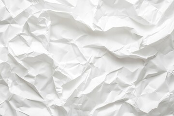 Obraz premium Crumpled white paper texture (1)