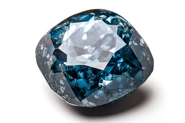 Stunning Teal Diamond Gemstone Captivating Sparkle and Elegance