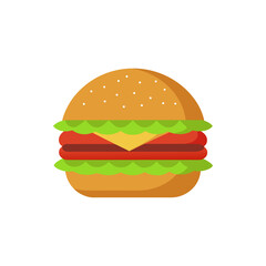 Vegan Lettuce-Wrapped Burger on Transparent Background