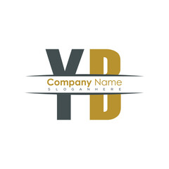 initial monogram letter logo with creative design.