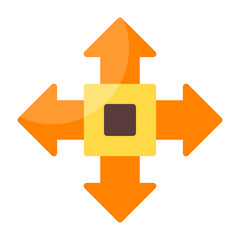 Arrows Directions Flat Flat Icon