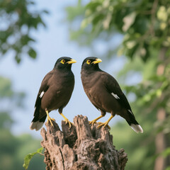 black headed blackbird