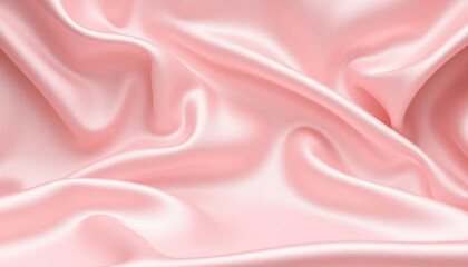 Obraz premium Soft, flowing fabric texture in pale pink