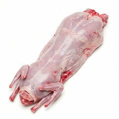 Raw Whole Rabbit Ready for Culinary Preparation