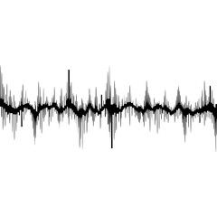 Abstract Soundwave Graphic: Minimalist, Modern Design, Digital Audio Concept