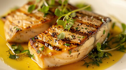 seared swordfish