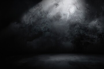 Dark, textured, studio backdrop