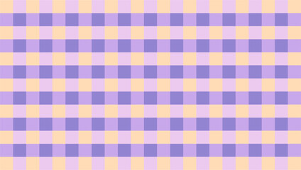 Sunset tones and gingham patterns create dreamy decorative backgrounds.
