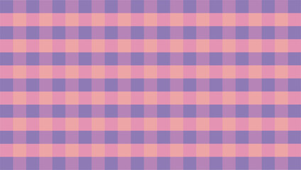 Gingham and sunset tones inspire peaceful wallpaper and cozy backgrounds.