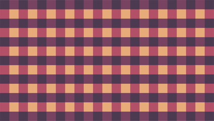 Sunset-inspired gingham wallpaper creates serene, tranquil backgrounds.