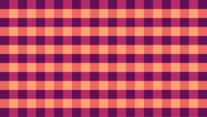 Sunset tones and gingham patterns define artistic wallpaper backgrounds.