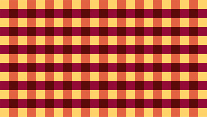 Gingham and sunset create harmonious decorative wallpaper and serene backgrounds.