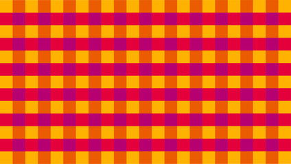 Sunset-themed gingham backgrounds add elegance to any wallpaper choice.