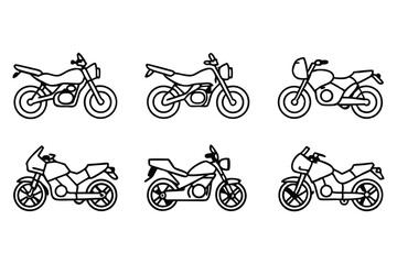 Steelhawk Motorbike Collection for Illustrations