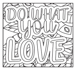 Motivational Quotes Coloring Pages For KDP