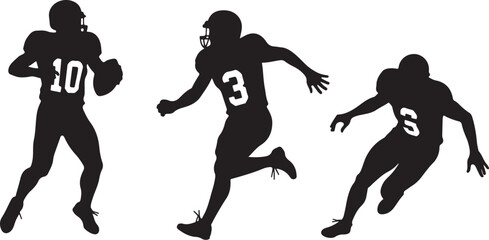 Fototapeta premium American Football Bundle