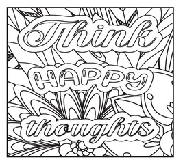 Motivational Quotes Coloring Pages For KDP