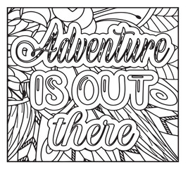 Motivational Quotes Coloring Pages For KDP