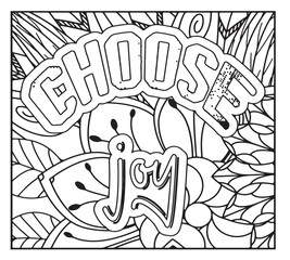 Motivational Quotes Coloring Pages For KDP