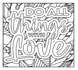 Motivational Quotes Coloring Pages For KDP