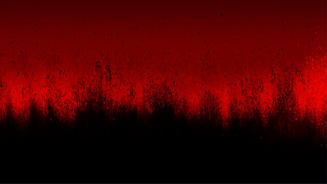 Deep red and black gradient background, evoking a dramatic and intense atmosphere. Red background, Christmas or holiday color with grunge texture in old vintage background design,  wall texture cem