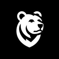 The Bear Head Logo Symbol Icon