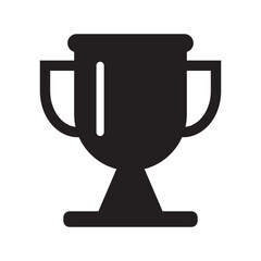 Trophy cup icon, winner cup icon, victory cup icon.