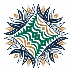 Obraz premium Design a bold, vector background with 20 elements, featuring a striking 2D style and thick outlines. Create a visually impactful, geometric pattern.