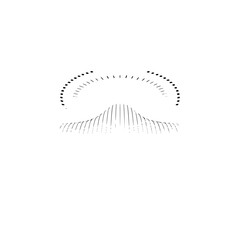 Abstract Digital Data Visualization, Minimalist Tech Background