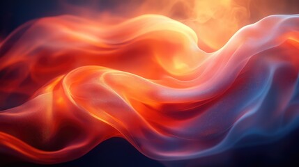 Fototapeta premium Organic shapes in warm tones form a circular unity, radiating harmony and connection through soft ambient glow.