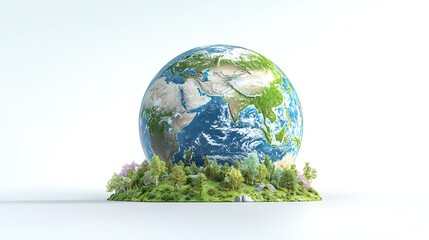 Earth Planet Lush Landscape