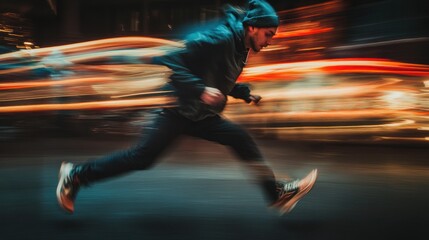 male photographer, capturing motion, movement photography, action shot, motion blur, sports, 