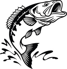 Fish T shirt design