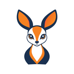 Cute Cartoon Jerboa Illustration for Desert Wildlife Themes, Children's Books, or Unique Designs