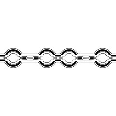 Minimalist Tech Design: Circuit Pattern on White Background