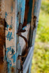 Old abandoned stone house in the forest
