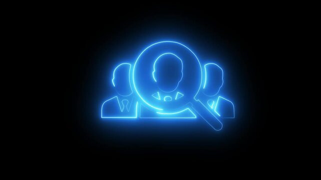 Animated target audience linear icon on transparent background. Appeal customers, brand promotion, commercial strategy,  and planning of target audience , outline motion graphic animation.
