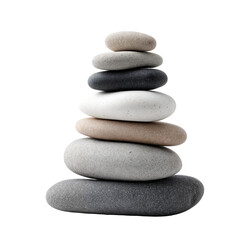 Stack of Zen Stones for Meditation