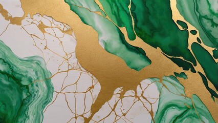 Abstract blue and green grunge texture art of a tree and wall evokes an old world map illustration