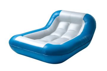 A pool float isolated on a white background