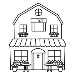 Cozy space coloring pages, bold and easy coloring pages, space coloring page, line art, victor illustration, black & white design, bold & easy coloring book, background