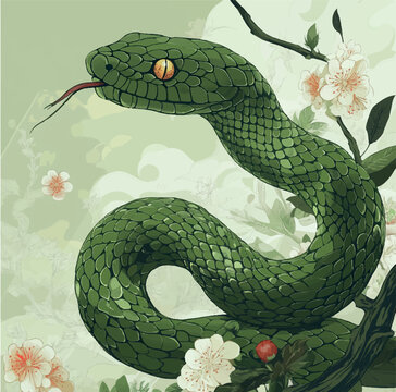 illustration, animal, serpent, vector, drawing, design, reptile, snake, icon, viper, cobra, art, white, draw, black, mascot, engraving, tattoo, logo, flat, skin, pattern, isolated, boa, python, symbol